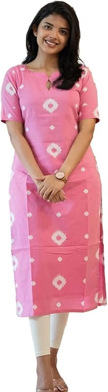 Women's Printed Cotton Kurta