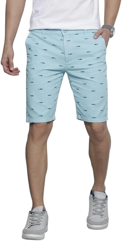 Snitch Printed Vacation Shorts Men