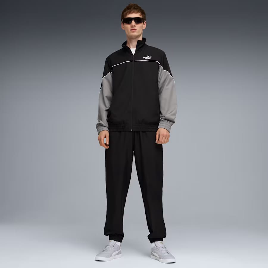 PUMA Men's Woven Colourblock Tracksuit PUMA sale