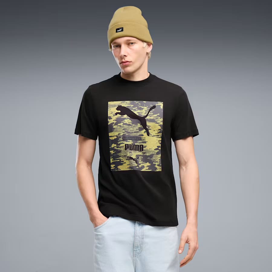 PUMA Sport Men's Camo Graphic Tee PUMA sale
