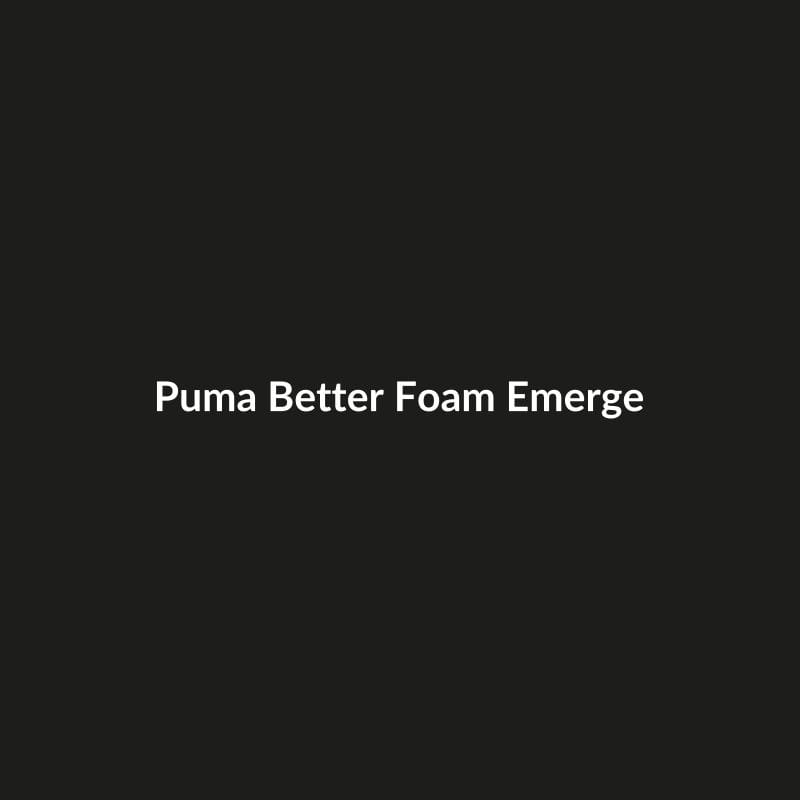 Puma Better Foam Emerge Running Shoes