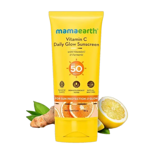 Mamaearth Vitamin C Daily Glow Sunscreen SPF 50