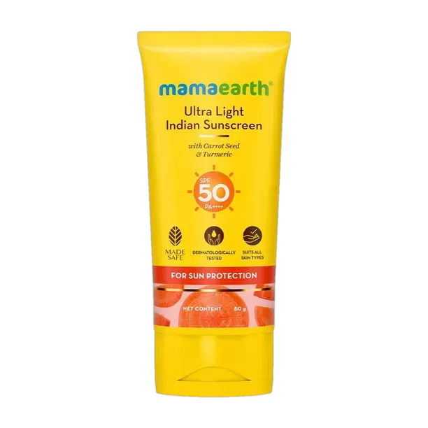 Mamaearth Sunscreen Lotion for Indian Skin SPF 50