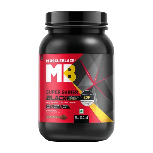 MuscleBlaze Super Black Mass Gainer with EGF