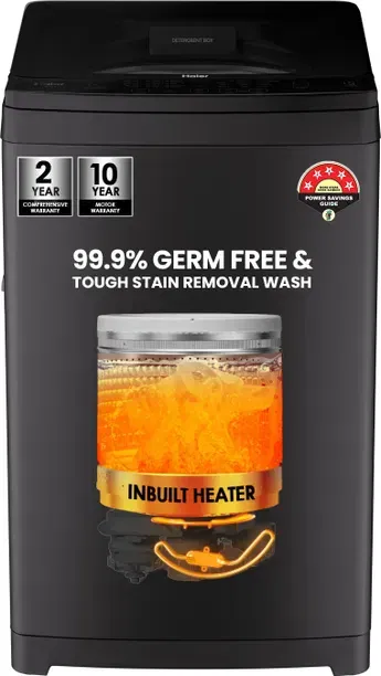 Haier 8 kg Oceanus Wave Drum Fully Automatic Top Load