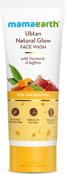 Mamaearth Ubtan Natural Glow Face Wash