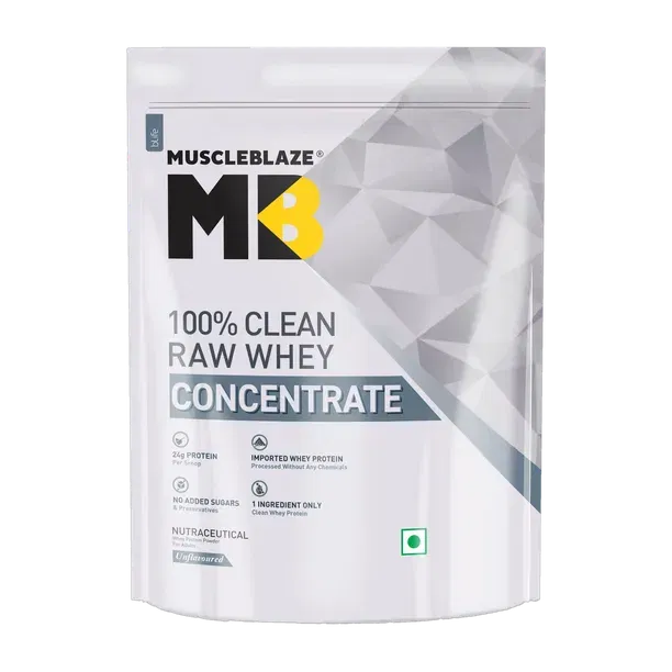 MuscleBlaze 100% Clean Raw Concentrate