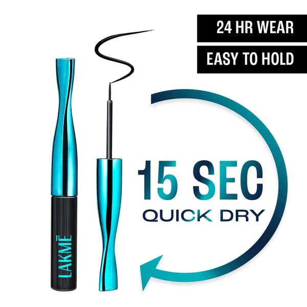 Lakme 9 to 5 Eyeconic Liquid Eyeliner Waterproof