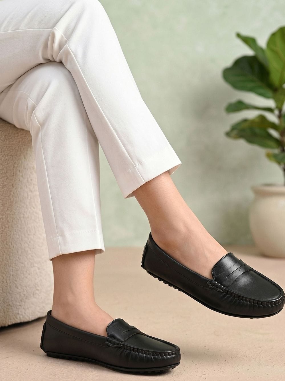 ALCAZO Women Waterproof Loafers