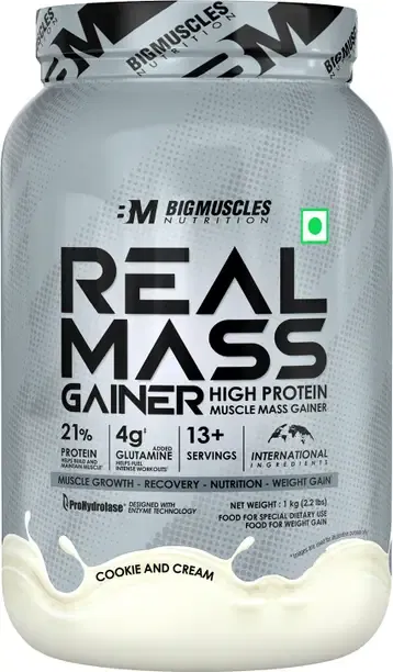 BIGMUSCLES NUTRITION Real Mass Gainer High Protein Variant
