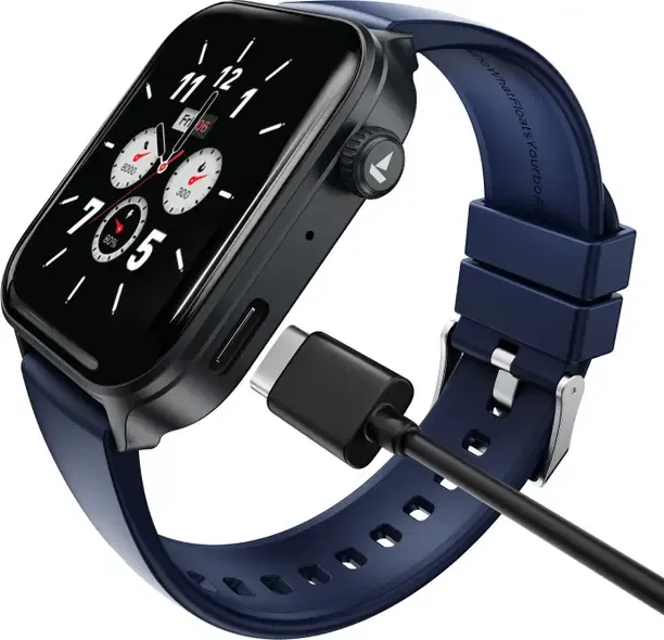 boAt Storm Call 4 Smartwatch, Type-C Charge, HD Display