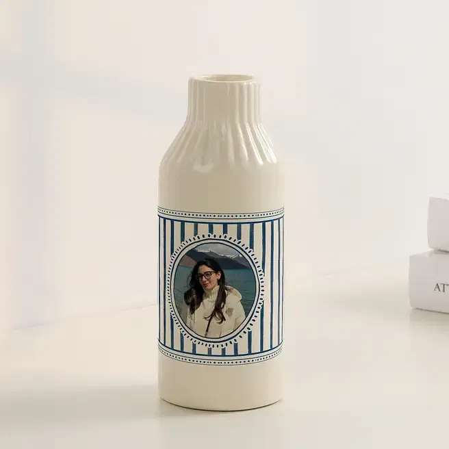 FNP Personalised Photo Memory Decor Vase