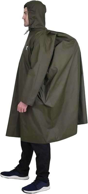 Lightweight Rain Poncho Waterproof Men