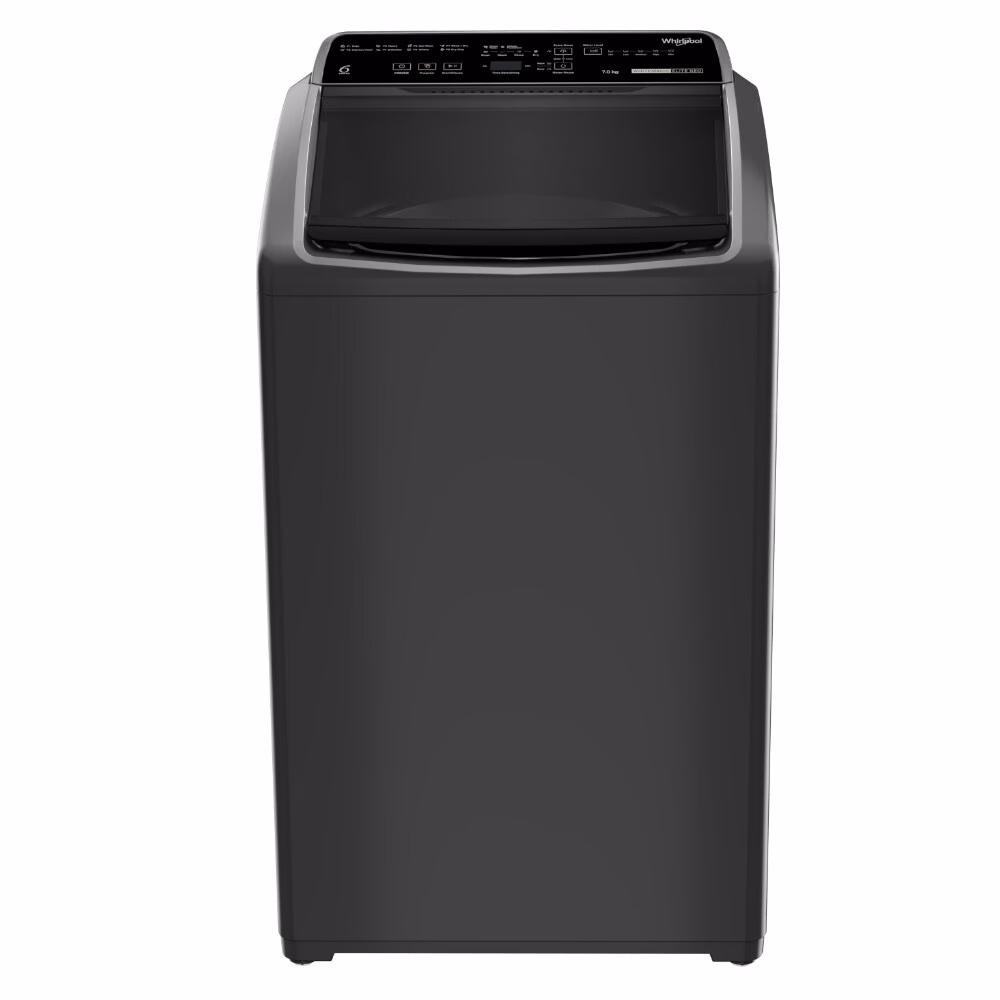 Whirlpool 7 kg Top Load, 6th Sense technology, ZPF Technology, 8 Wash Program, Grey, 5 Star Reliance Digital sale