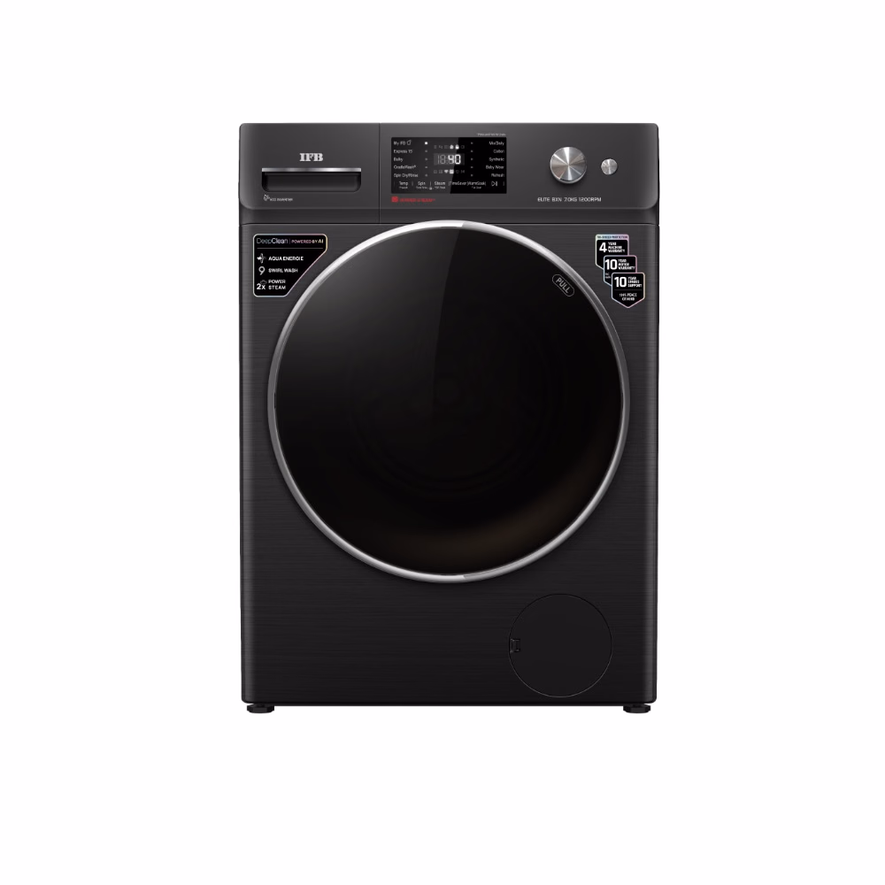 IFB 7 kg Front Load, AI Powered, Wifi Enabled, Power Steam, Eco Inverter Motor, 9 Swirl wash Reliance Digital sale