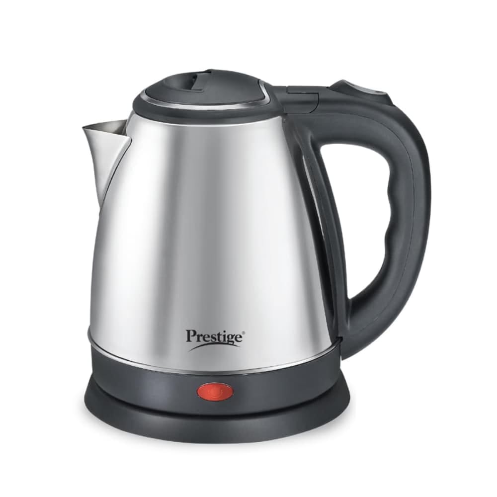 Prestige PKOSS 1.5 L 1500 W Stainless Steel Electric Kettle, Single-Touch Lid Reliance Digital sale