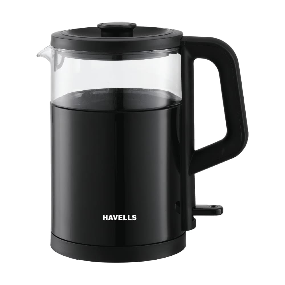 Havells Marino 1 L 1200 W Electric Kettle, Black Reliance Digital sale
