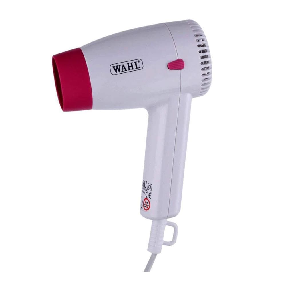 Wahl Easy Breezy 1200 Watt Hair Dryer, 2 Heat Settings, Hanging Loop for Easy Storaage, WCHD4-1024, White Reliance Digital sale