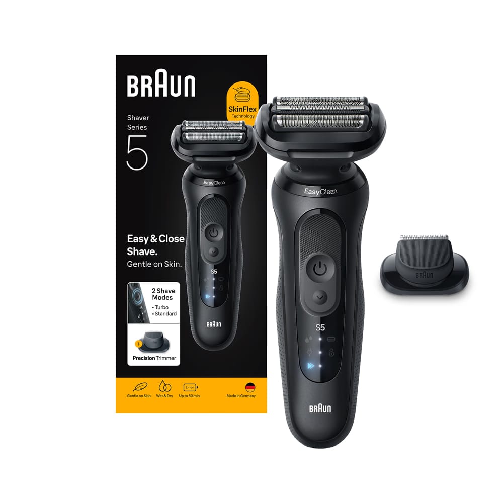 Braun Electric Shaver, Black, 52-N1200S Reliance Digital sale