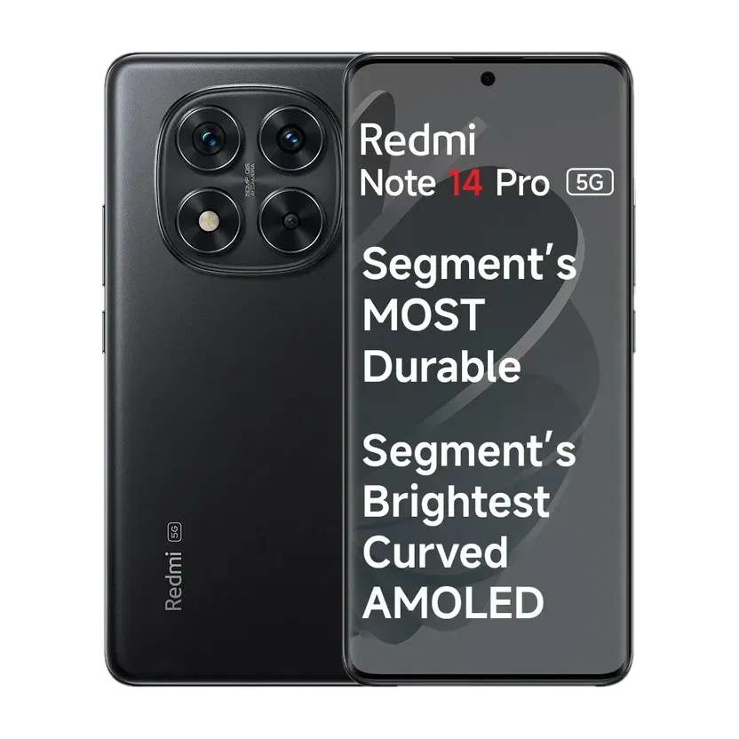 Redmi Note 14 Pro+ 5G (256 GB, Titan Black) Flipkart GOAT Sale 2026