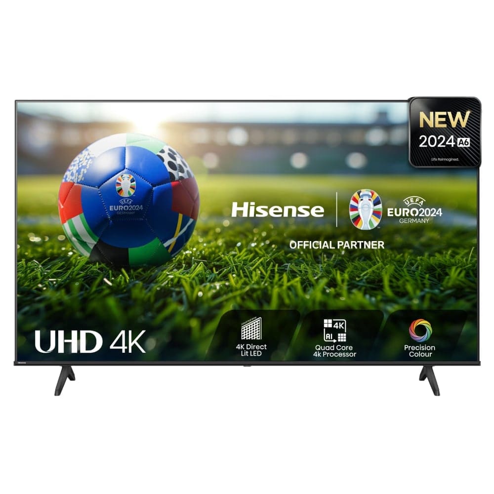 Hisense 139.7 cm (55 inches) 4K Ultra HD Smart Certified LED TV, 55A6N, Black Reliance Digital sale