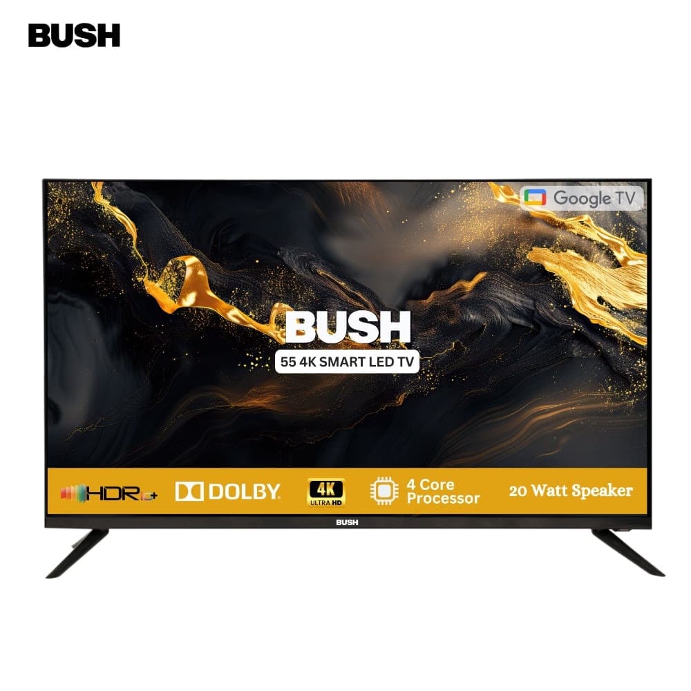 Bush 140 cm (55 inch) 4K Ultra HD Smart LED TV, Black, JKM55 Reliance Digital sale