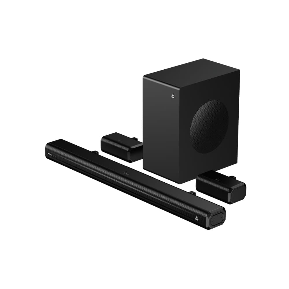 boAt Aavante Prime Beat 5.1 Channel 500 W Soundbar with Wired Subwoofer Reliance Digital sale