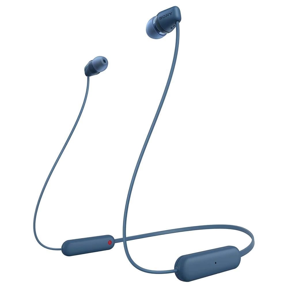 Sony WI-C100 Wireless Neckband Earphone, 25H Battery Reliance Digital sale