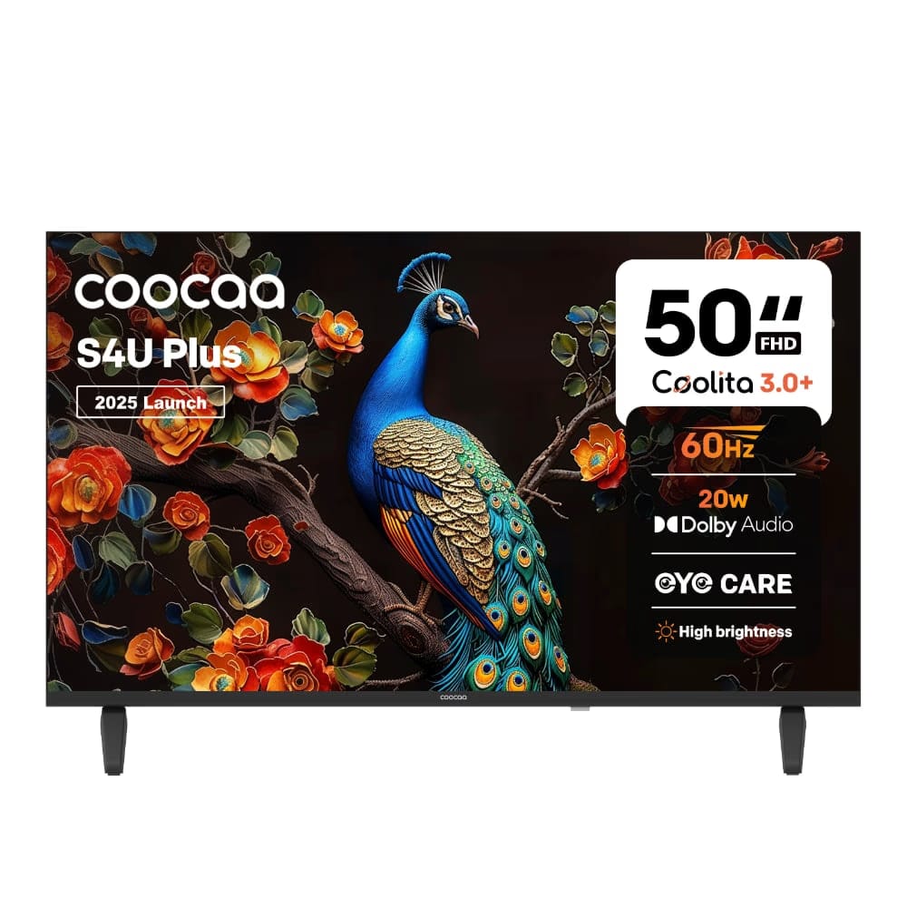 Coocaa S4U Plus 126 cm (50 inch) Full HD LED Smart TV Reliance Digital sale
