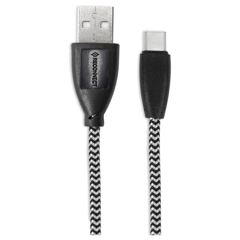 Reconnect USB-C Braided Cable, 480 Mbps Data Speed, 18 W, 3 A Fast Charging Reliance Digital sale