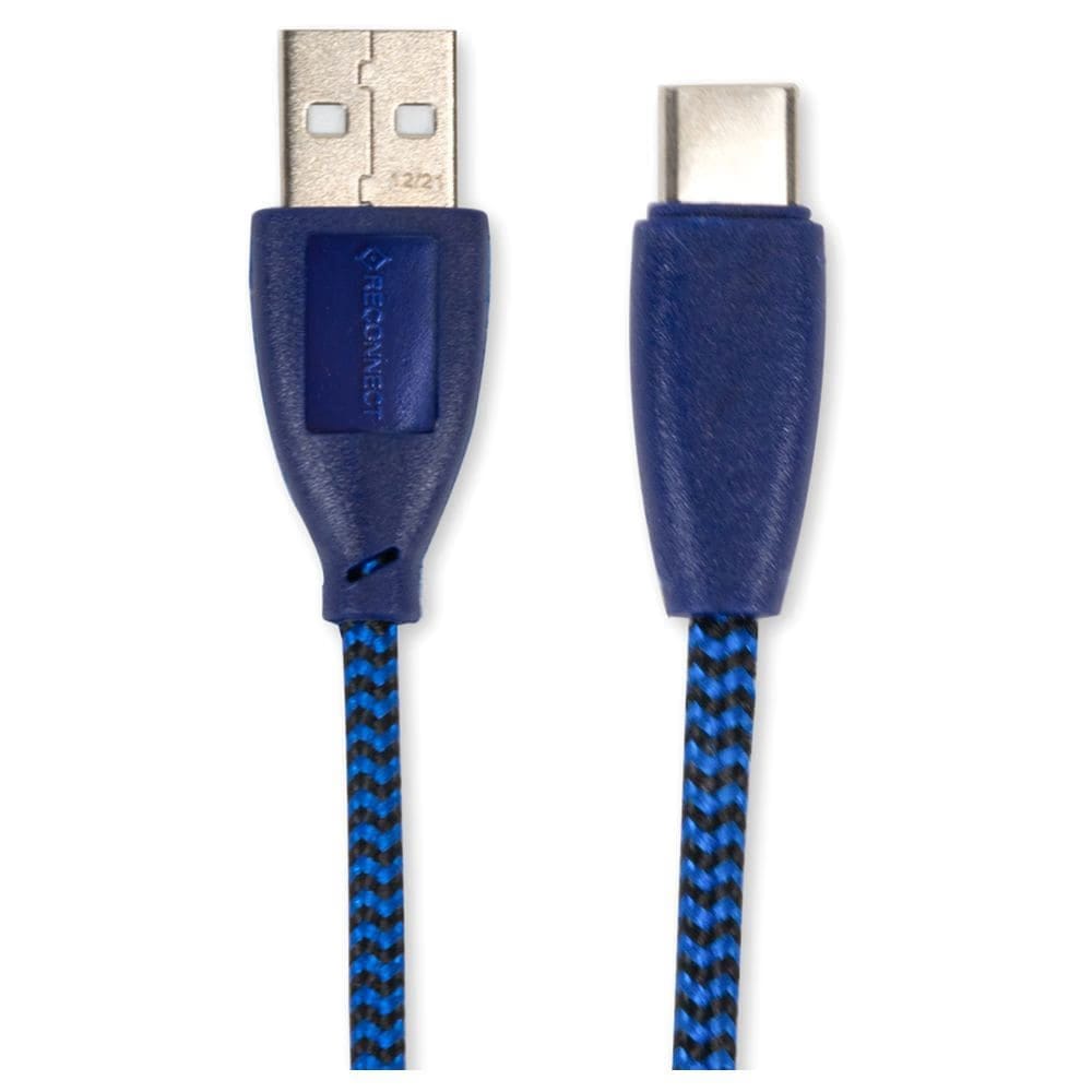 Reconnect RATCB1003 USB-C Braided Cable, 480 Mbps Data Speed, 18 W, 3 A Reliance Digital sale