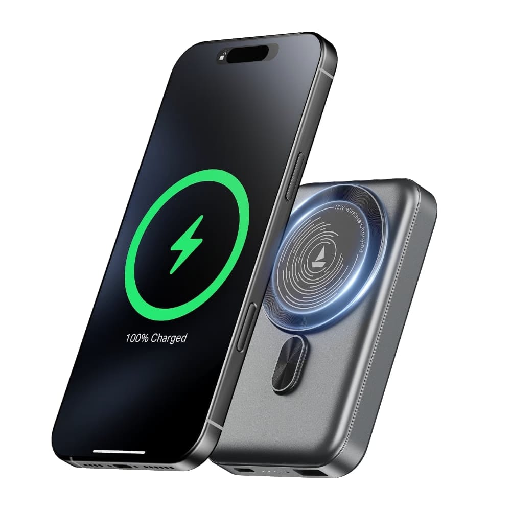 boAt EnergyShroom PB331 MagnaCharge, 10000 mAh Power Bank, 22.5 W Reliance Digital sale