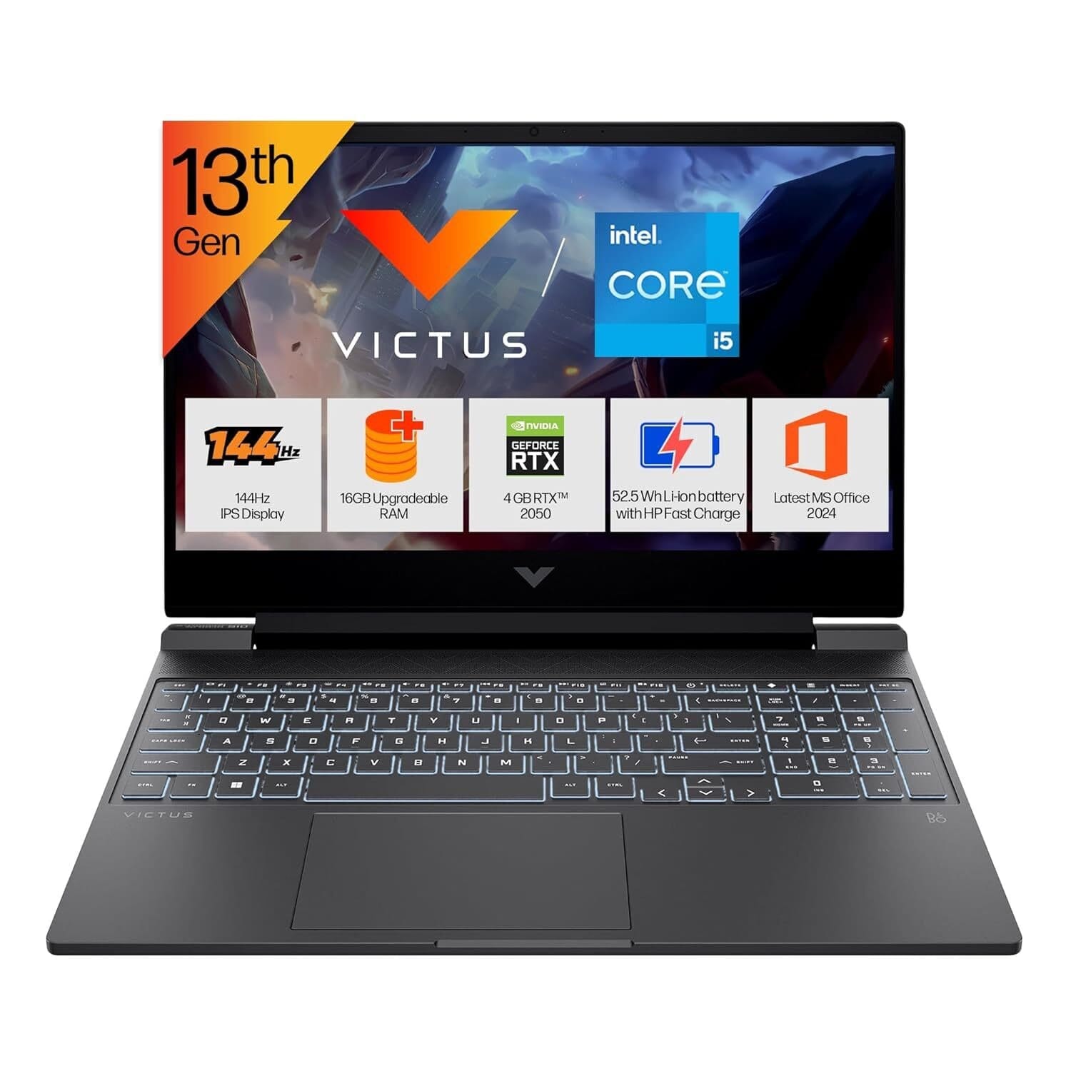 HP Victus 15 15-fa2703TX Gaming Laptop (Core i5-13420H, 16 GB, 512 GB SSD, RTX 2050 4 GB) Reliance Digital sale