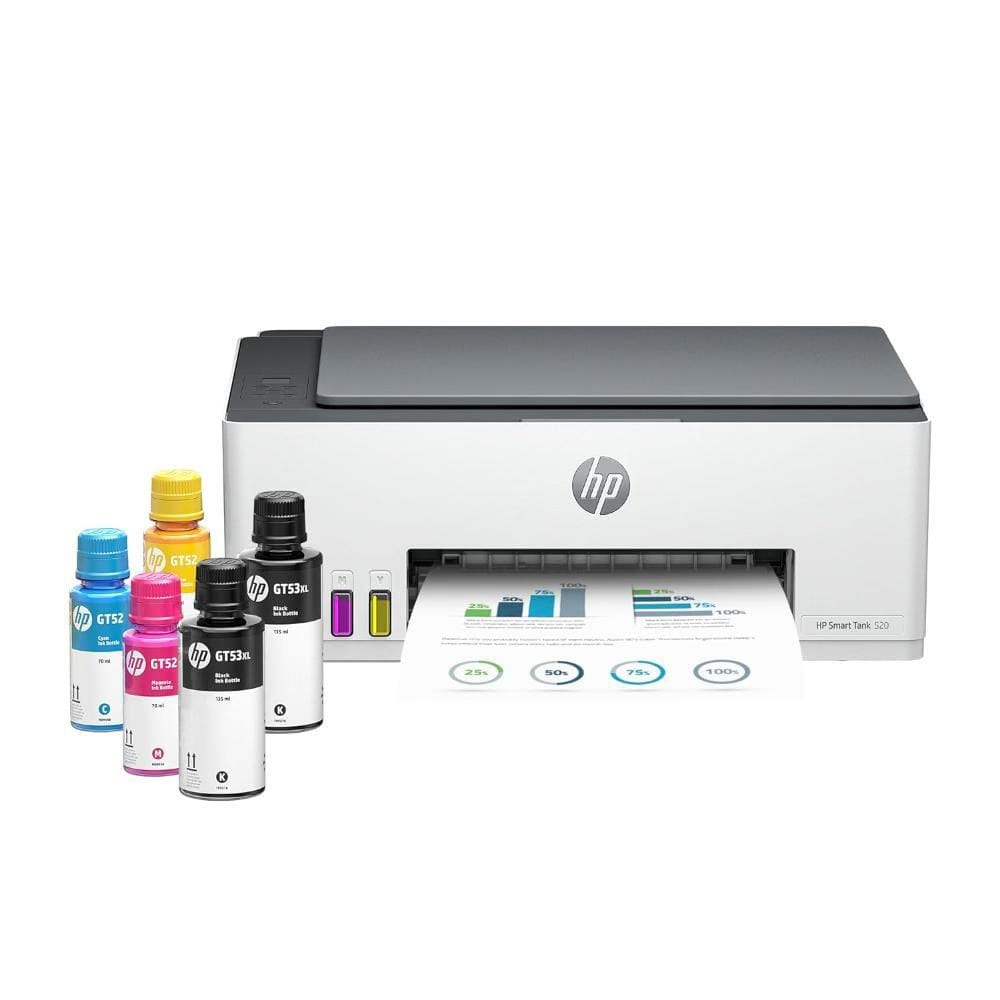 HP Smart Tank 520 All-in-One Colour Printer (8,000 black, 6,000 colour pages in box) Reliance Digital sale