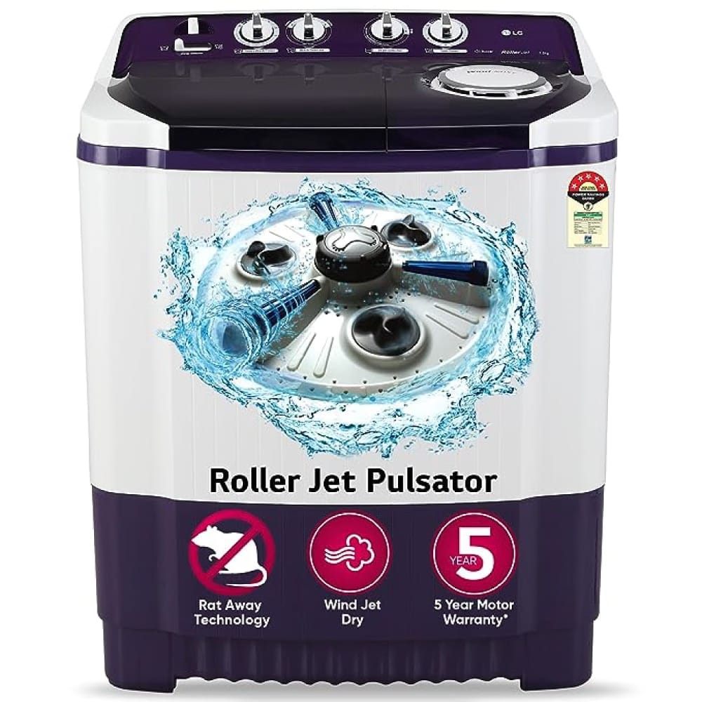 LG 7.5 Kg 5 Star Semi-Automatic Top Loading Washing Machine, P7525SPAZ Reliance Digital sale
