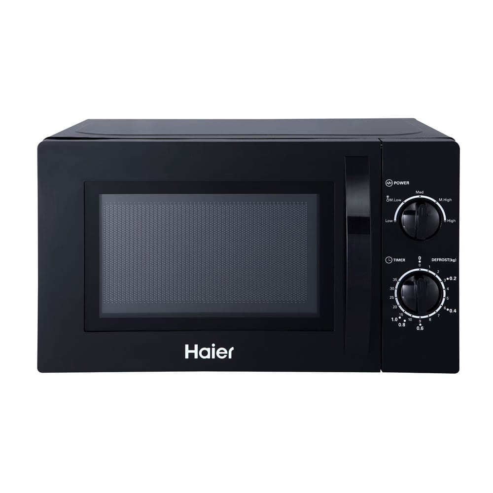Haier HIL2001MWPH 20 litres Solo Microwave Oven, 5 Multi Power Level, 35 Mins Cooking Timer, Black Reliance Digital sale