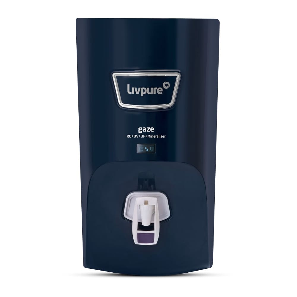 Livpure Gaze 7L RO+UV+UF+Min Water Purifier with 7 Stage Purification Technology, Blue Colour Reliance Digital sale