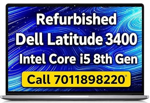 Certified Latitude 3400 Ultra Slim (i5, 8GB, Renewed) Amazon sale