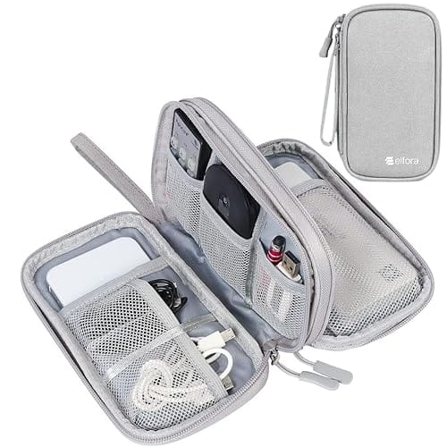 Elfora Cable Organizer Travel Pouch (Renewed) Amazon sale