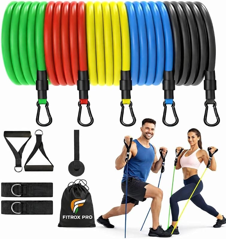 Resistance Bands Exercise Set Home Gym