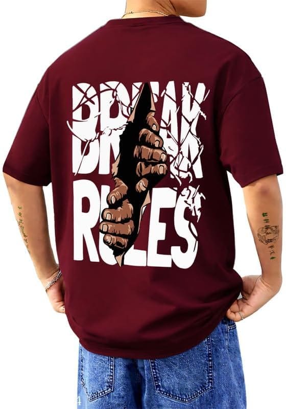 Roadster Men Printed Graphic T-Shirt