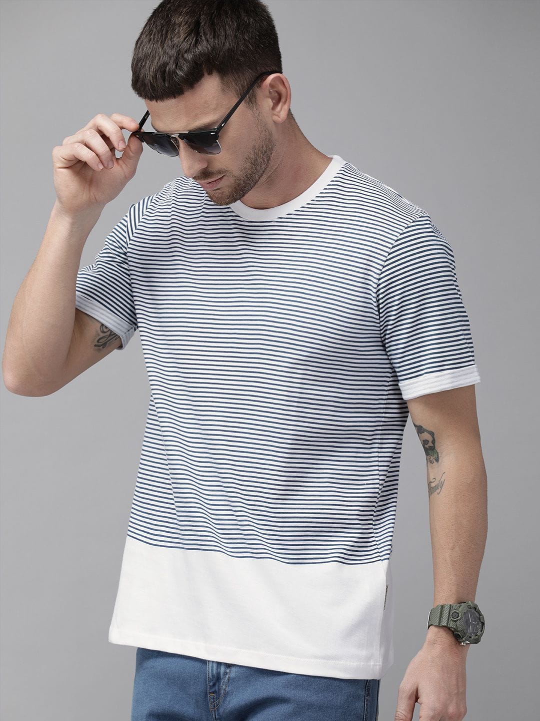 Roadster Men Round-Neck T-Shirt Myntra Mega Saving Sale 2026