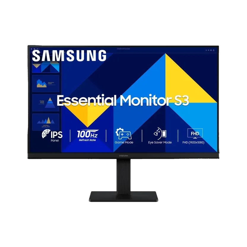 Samsung S3 68.6 cm (27 inch) Full HD LED Backlit IPS Panel with D-Sub, HDMI Flat Monitor (LS27D300GAWXXL) Flipkart sale