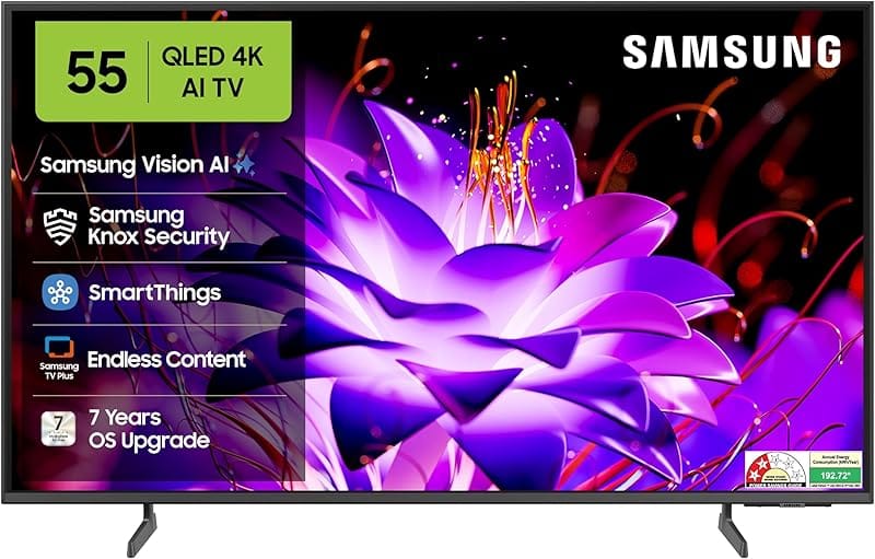 Samsung 55 inch 4K QLED Smart TV