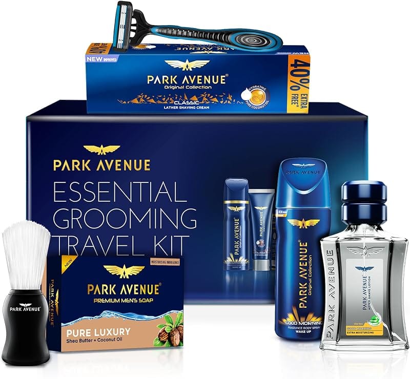 Men's Shaving Kit Gift Set Razor Brush