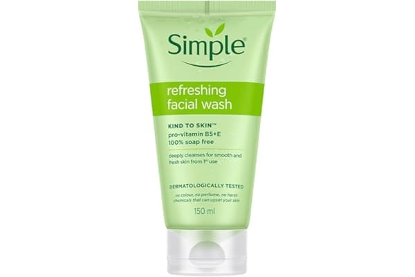 Simple Kind To Skin Refreshing Facial Wash (150ml) Amazon sale