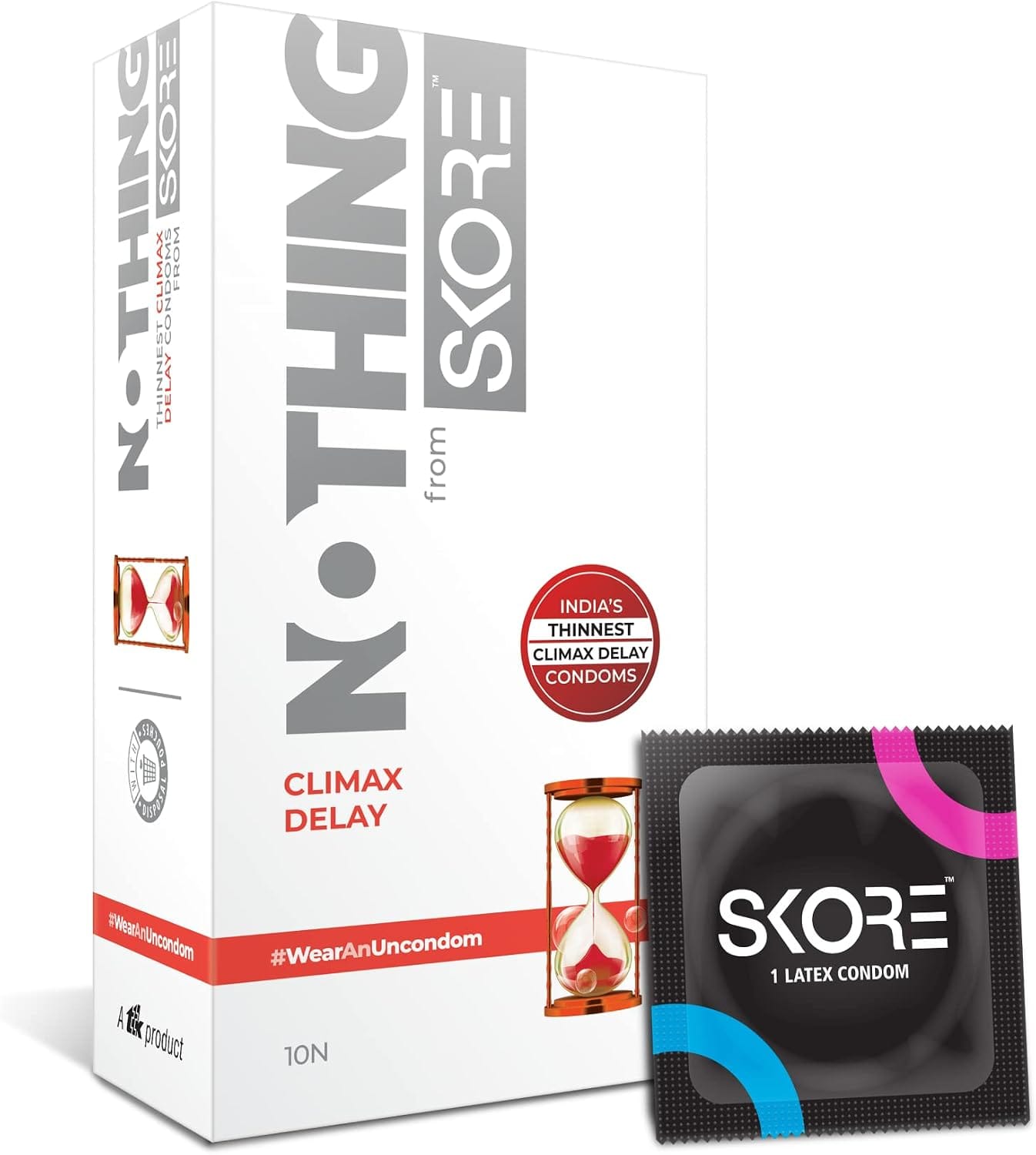 Skore Long Last Condoms 10s