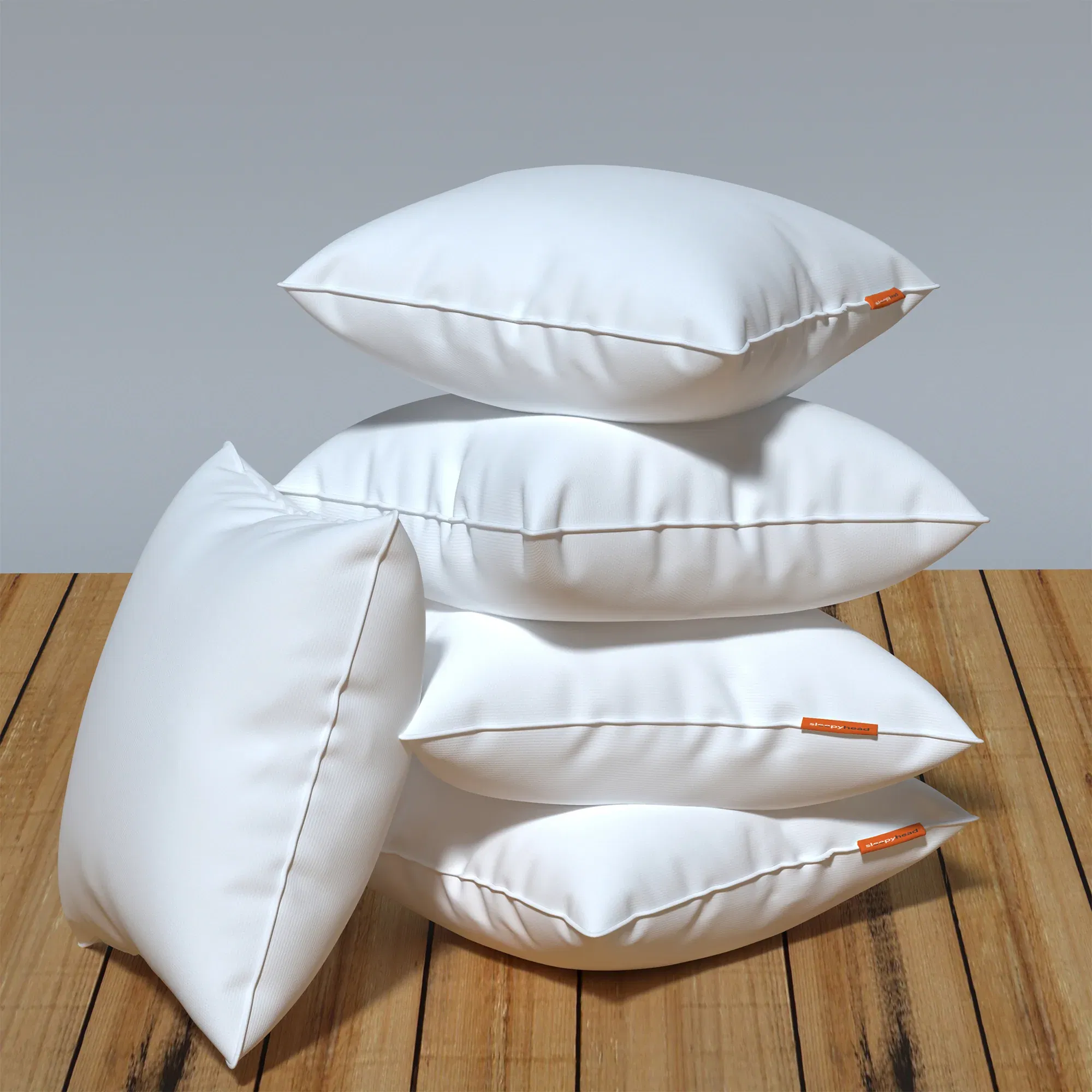 Premium Fiber Cushion Fillers, White, Set of 5 Sleepyhead sale