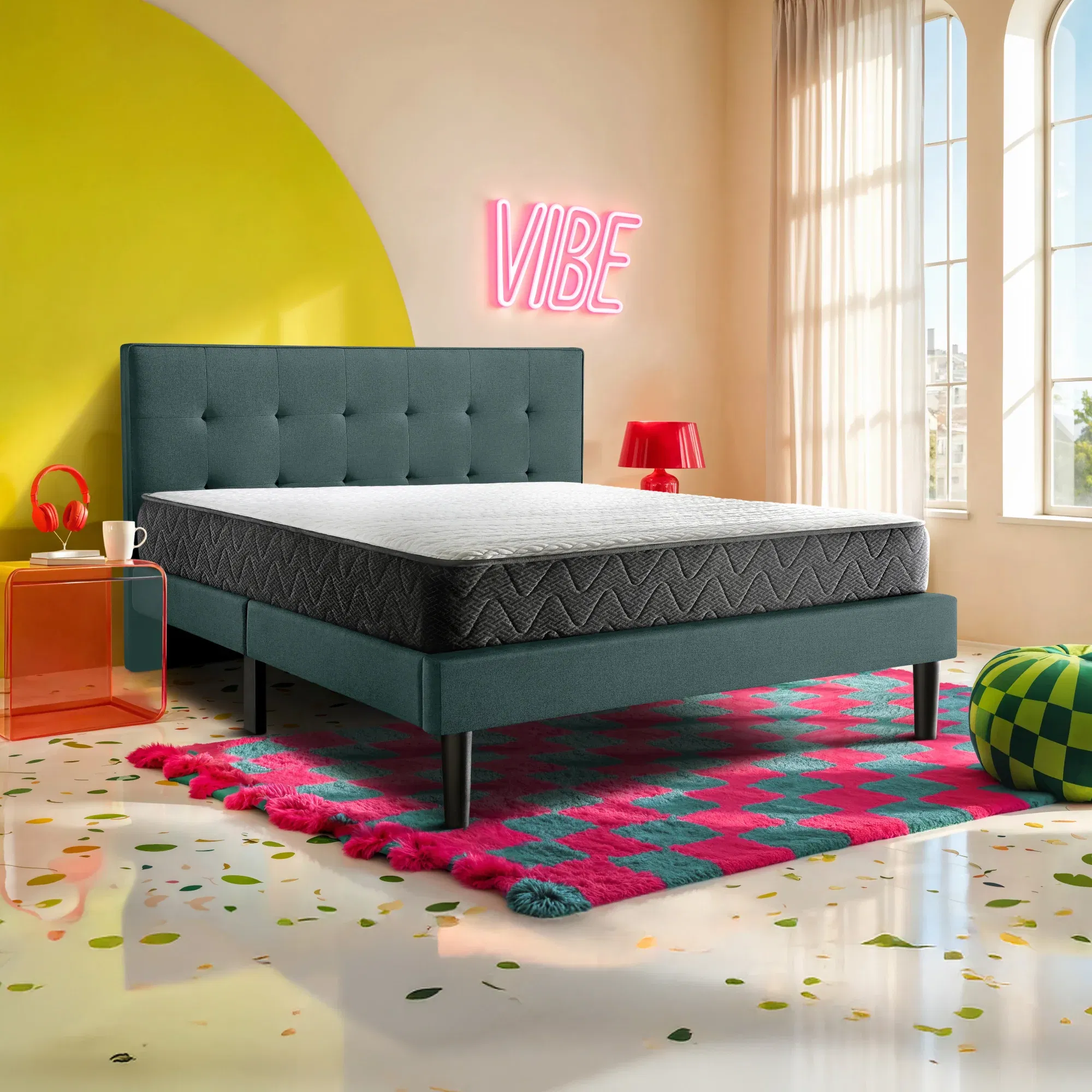 Sleepyhead Boba Bed NS Queen Mirage Blue