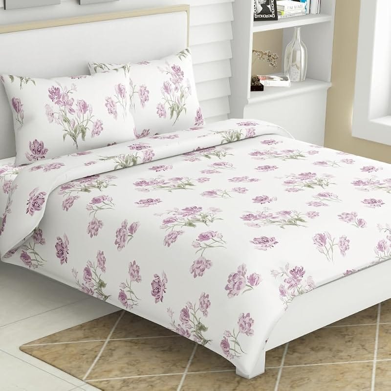 Sleepyhead Cotton Bedsheet Pillow Cover Set